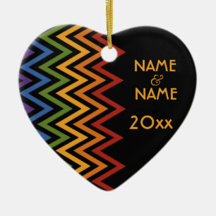 Ornamento del personalizado del modelo de Chevron