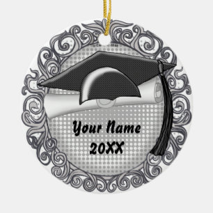 Ornamento del personalizado del tapón de graduació