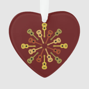 Ornamento del personalizado del Ukulele