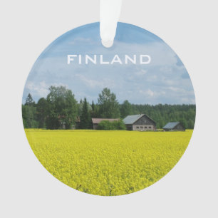 Ornamento del personalizado finlandés Countryside