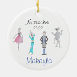 Ornamento del personalizado Nutcracker para Heidi