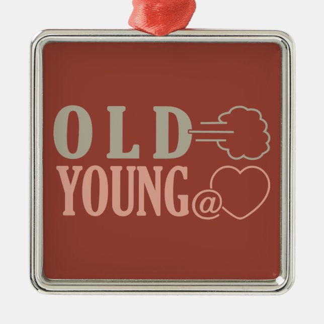 Ornamento del personalizado Old Fart (Frente)