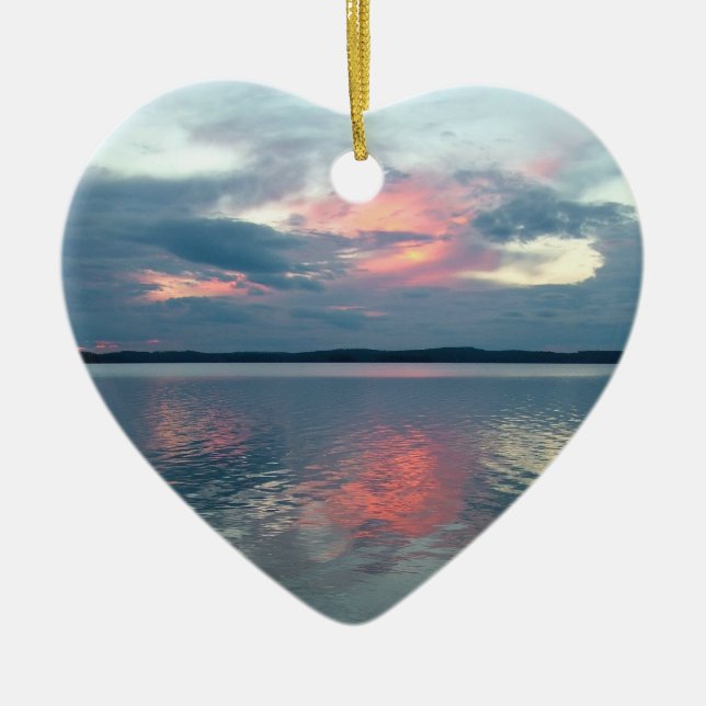 Ornamento del personalizado Pastel Sunset (Frente)