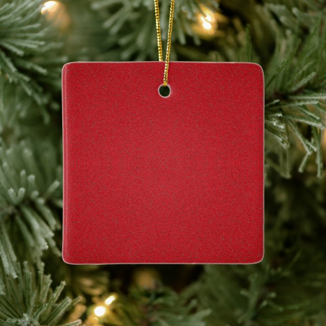 Ornamento del Personalizado rojo del tomate textur (Árbol)