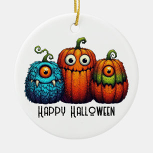 Ornamento del Personalizar Monster Pumpkins