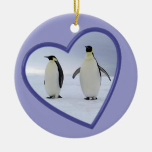 Ornamento del pingüino de emperador