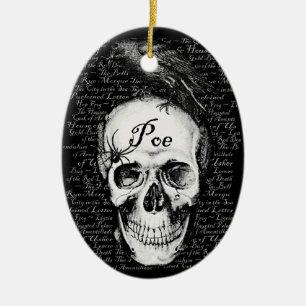 Ornamento del Poe del cuervo