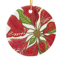 Ornamento del Poinsettia