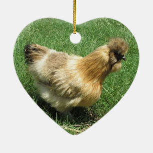 Ornamento del pollo Silkie Hen