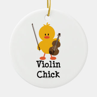 Ornamento del polluelo del violín
