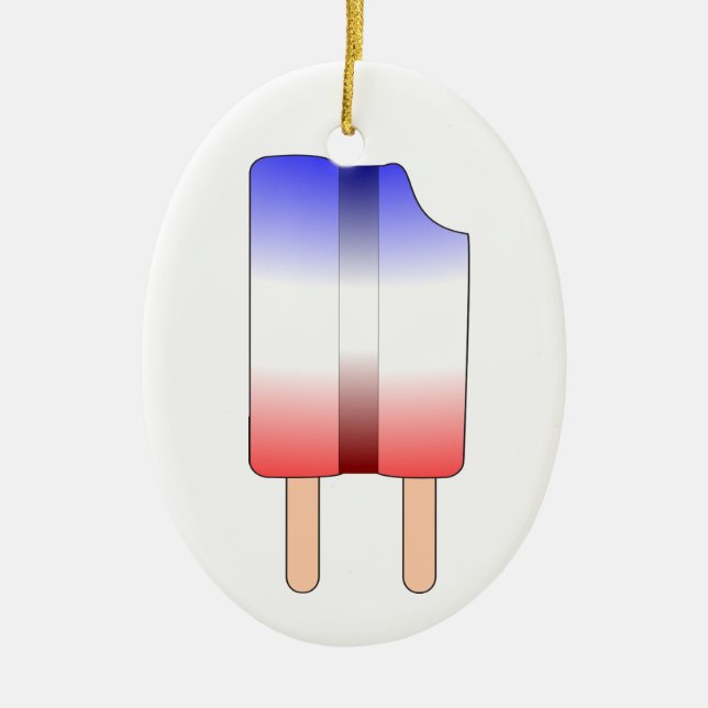 Ornamento del Popsicle (Frente)