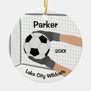 Ornamento del portero del atleta Soccer Goalie