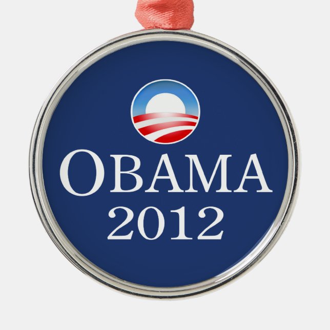 Ornamento del premio de Obama 2012 (Frente)