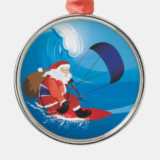 Ornamento del premio de Santa Kitesurf
