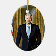 Ornamento del presidente electo Bill Clinton
