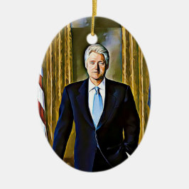 Ornamento del presidente electo Bill Clinton