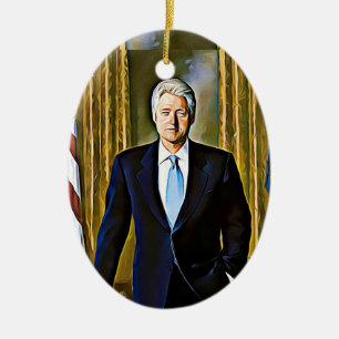 Ornamento del presidente electo Bill Clinton