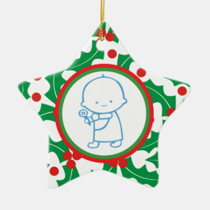 Ornamento del primer Personalizado de Navidades de
