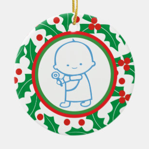 Ornamento del primer Personalizado de Navidades de