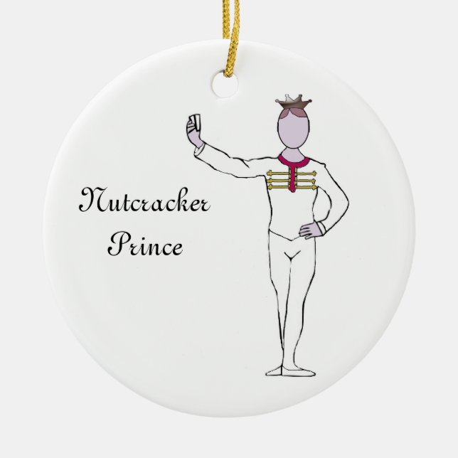 Ornamento del Príncipe de la Nutrición Keepsake (Frente)