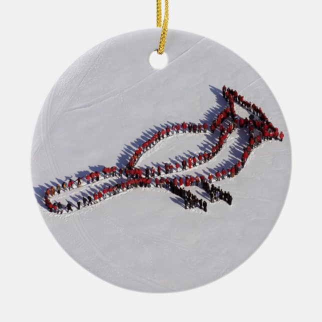 Ornamento del proyecto de las personas del (Frente)