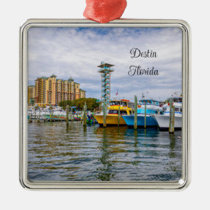 Ornamento del puerto de Destin Florida