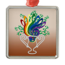 Ornamento del ramo del Clef