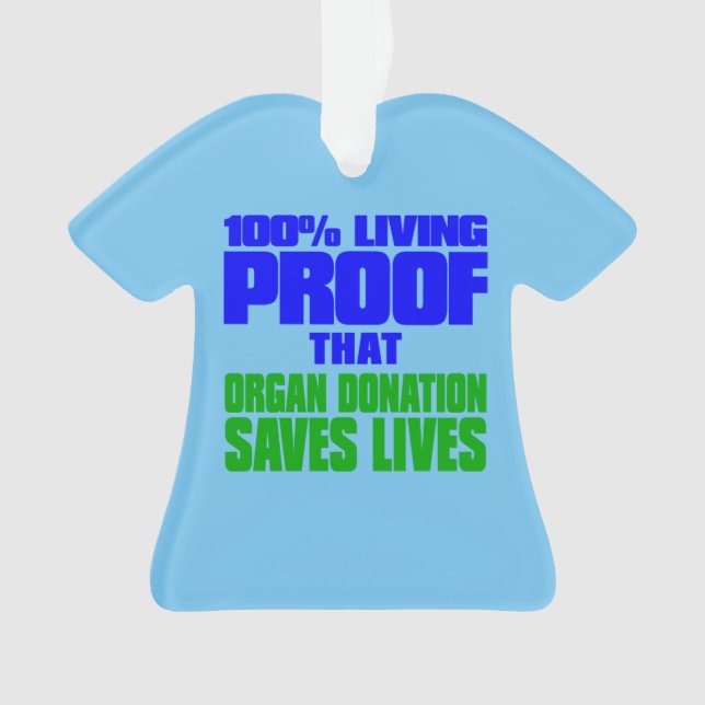 Ornamento del receptor del trasplante de órganos (Anverso)