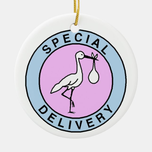 Ornamento del Recién nacido Keepsake (Frente)