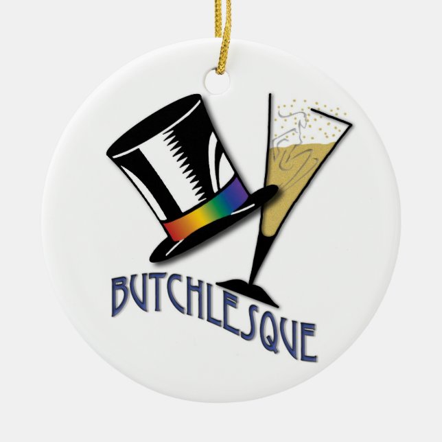 Ornamento del recuerdo de Butchlesque (Frente)