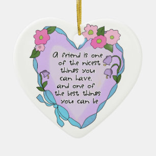 Ornamento del recuerdo del corazón uno de la