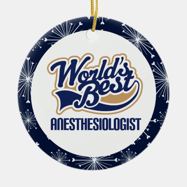 Ornamento del regalo del Anesthesiologist (Frente)