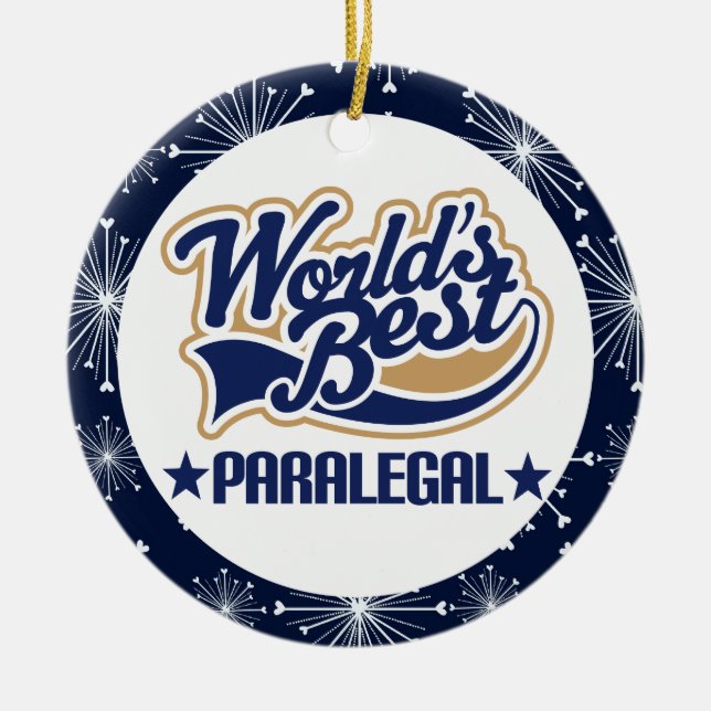 Ornamento del regalo del Paralegal (Frente)