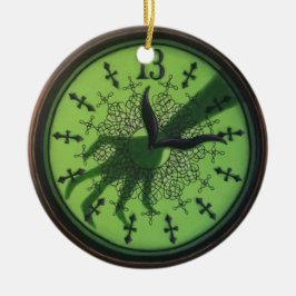 Ornamento del reloj de 13 horas