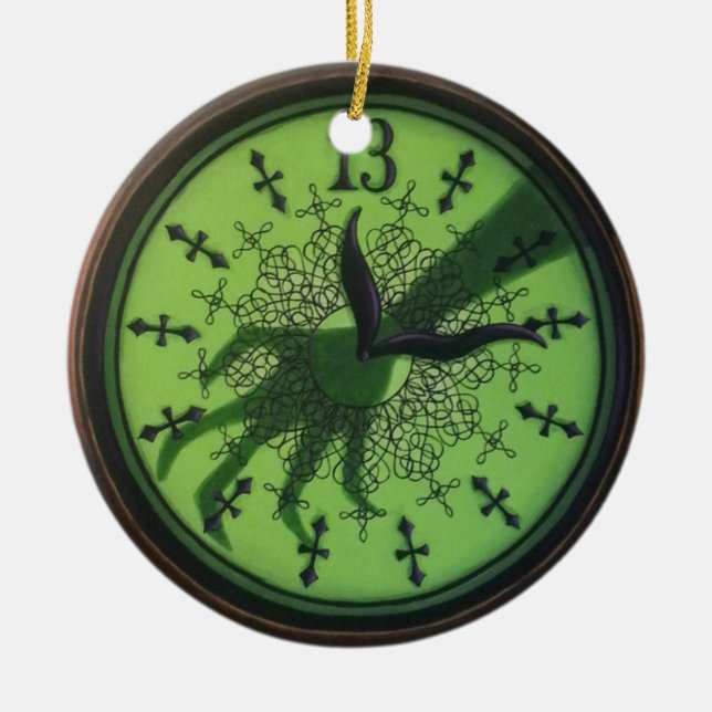 Ornamento del reloj de 13 horas (Frente)