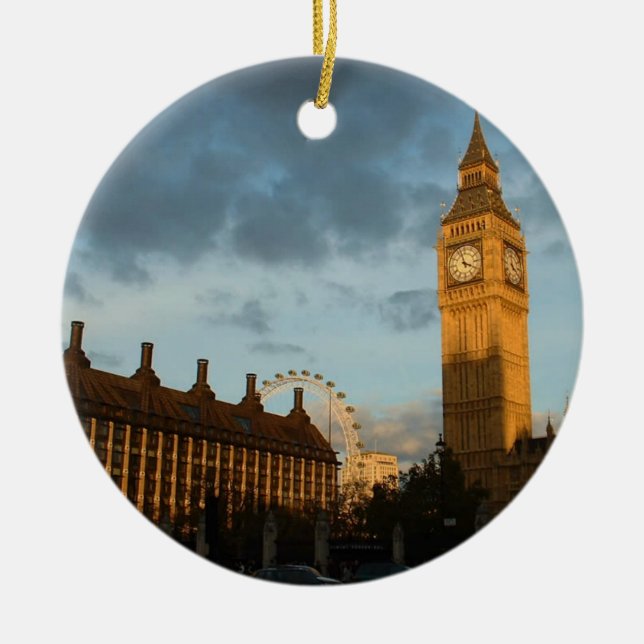 Ornamento del reloj de Big Ben (Frente)