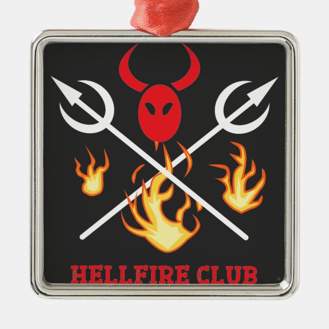 Ornamento del Rótulo del Hellfire Club (Frente)
