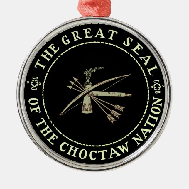 Ornamento del SELLO del CHOCTAW (Frente)