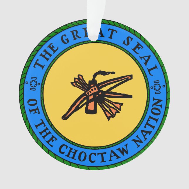 Ornamento del SELLO del CHOCTAW (Anverso)