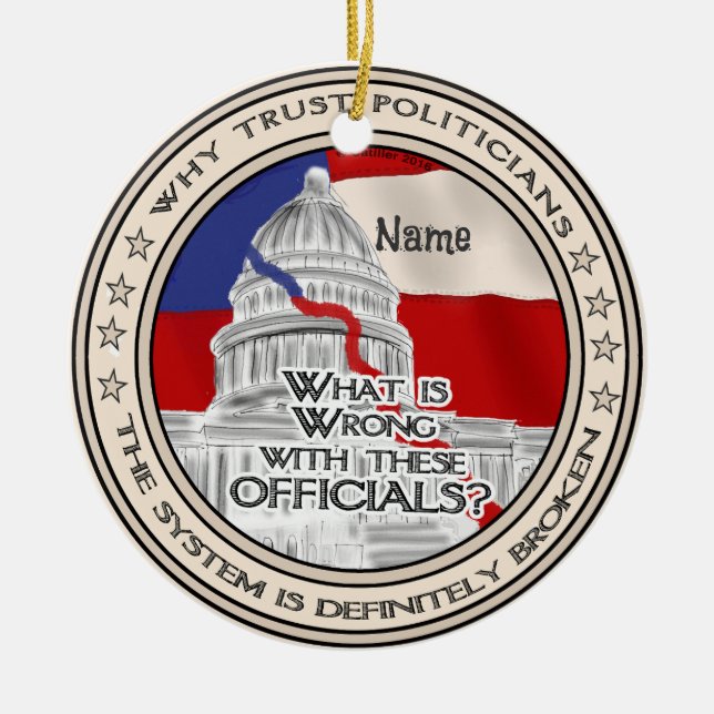 Ornamento del sistema político roto (Frente)