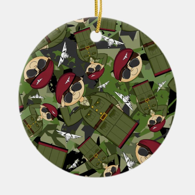 Ornamento del soldado del ejército británico (Frente)