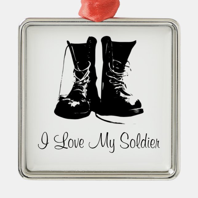 Ornamento del soldado militar veterano Keepsake (Frente)