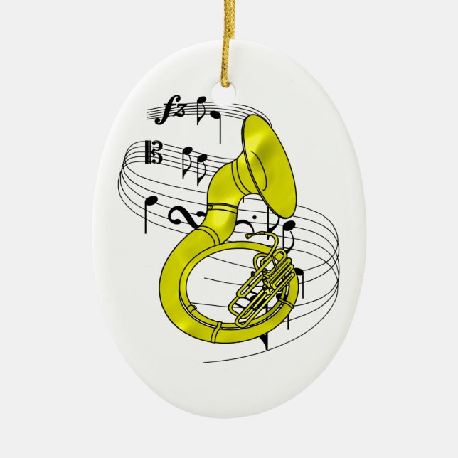 Ornamento del Sousaphone (Frente)