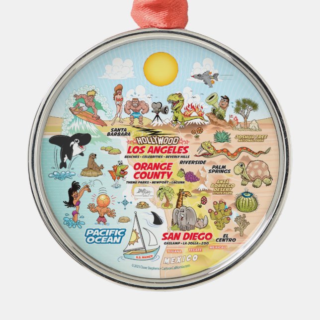 Ornamento del sur de California (Frente)