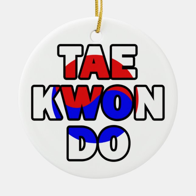Ornamento del Taekwondo (Frente)