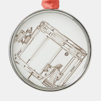 Ornamento del tambor que marcha