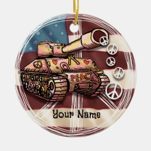 ornamento del Tanque de Paz de Estados Unidos