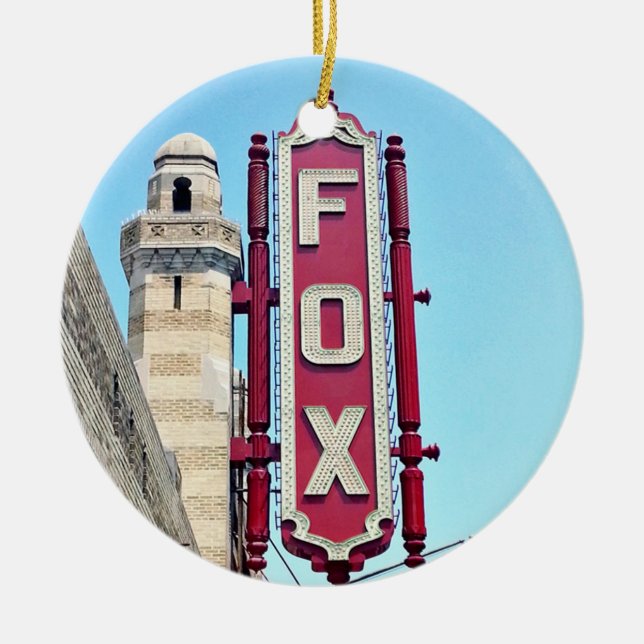 Ornamento del Teatro Fox, Teatro Fox, Atlanta, Atl (Frente)