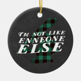 Ornamento del tema del navidad de Enneagram 4