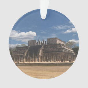 Ornamento del templo Chichén Itza de los Guerreros